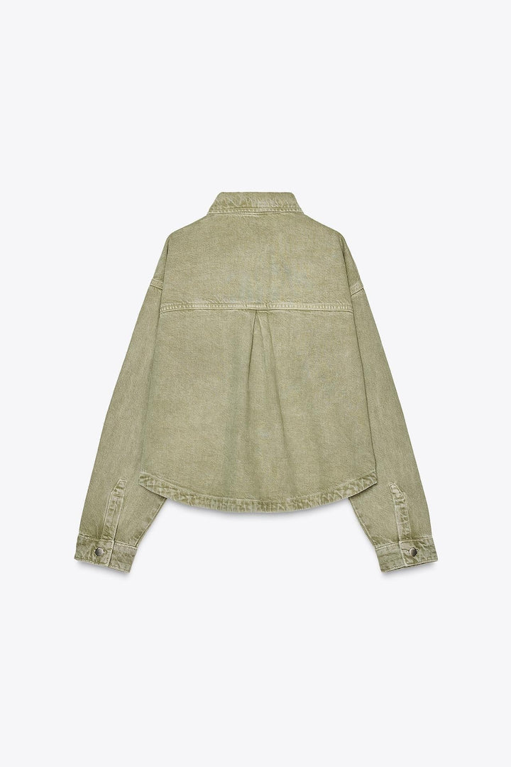 Lune London | Classic khaki denim jacket for everyday style
