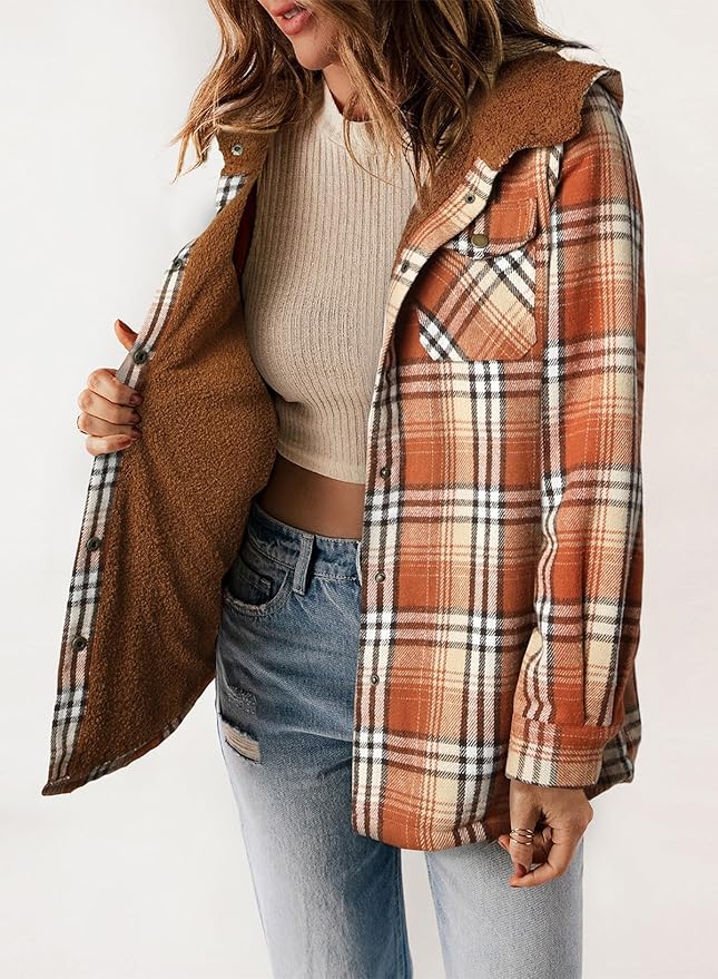 Lune London | Checked Lining Shirt Jacket