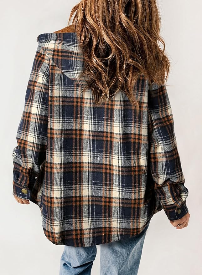 Lune London | Checked Lining Shirt Jacket