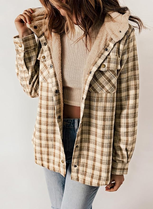 Lune London | Checked Lining Shirt Jacket