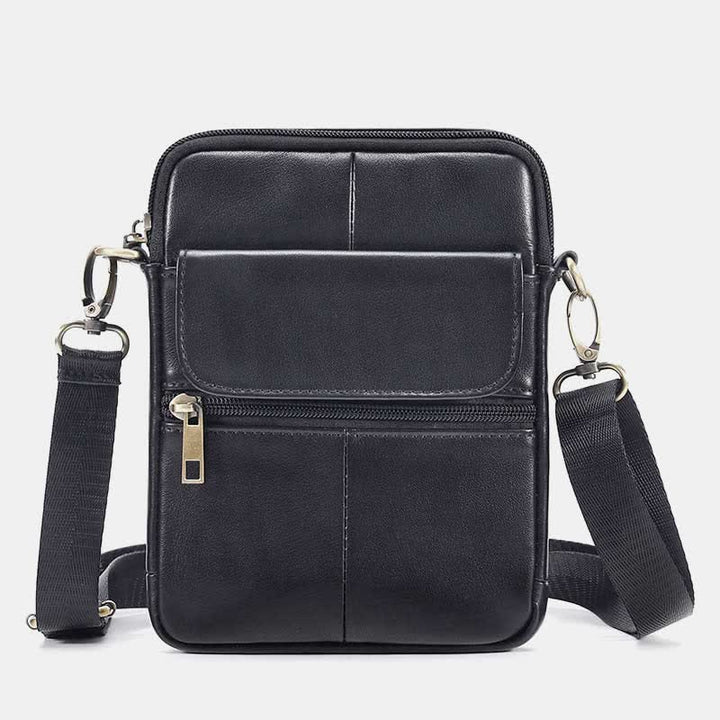 Lune London | Small Shoulder Bag Made of Genuine Leather for Men