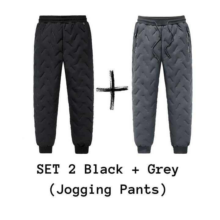 Lune London | Large, windbreaker, warm jogger pants