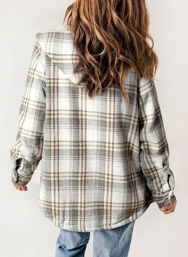 Lune London | Checked Lining Shirt Jacket