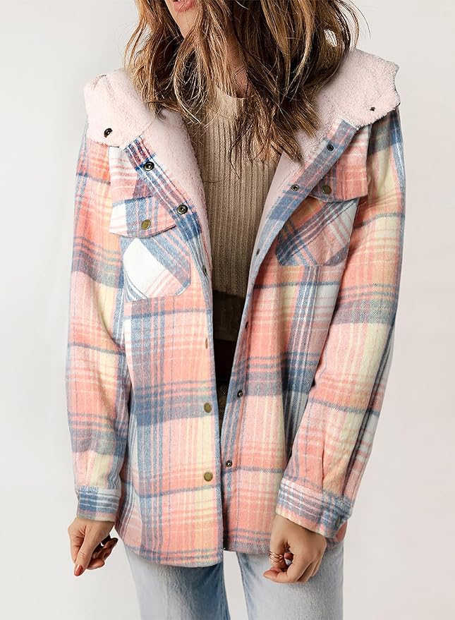 Lune London | Checked Lining Shirt Jacket