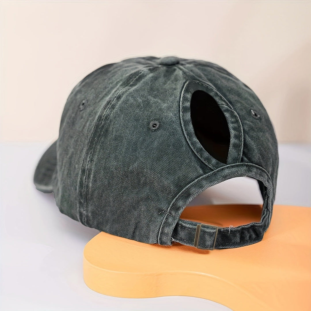 Lune London | Ponytail Baseball Cap with Breathable Comfort and UV Protection