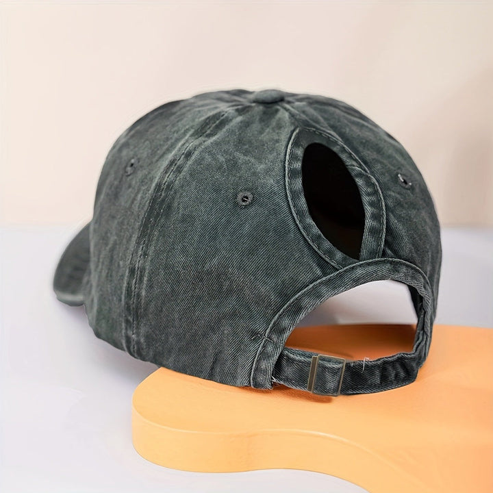 Lune London | Ponytail Baseball Cap with Breathable Comfort and UV Protection