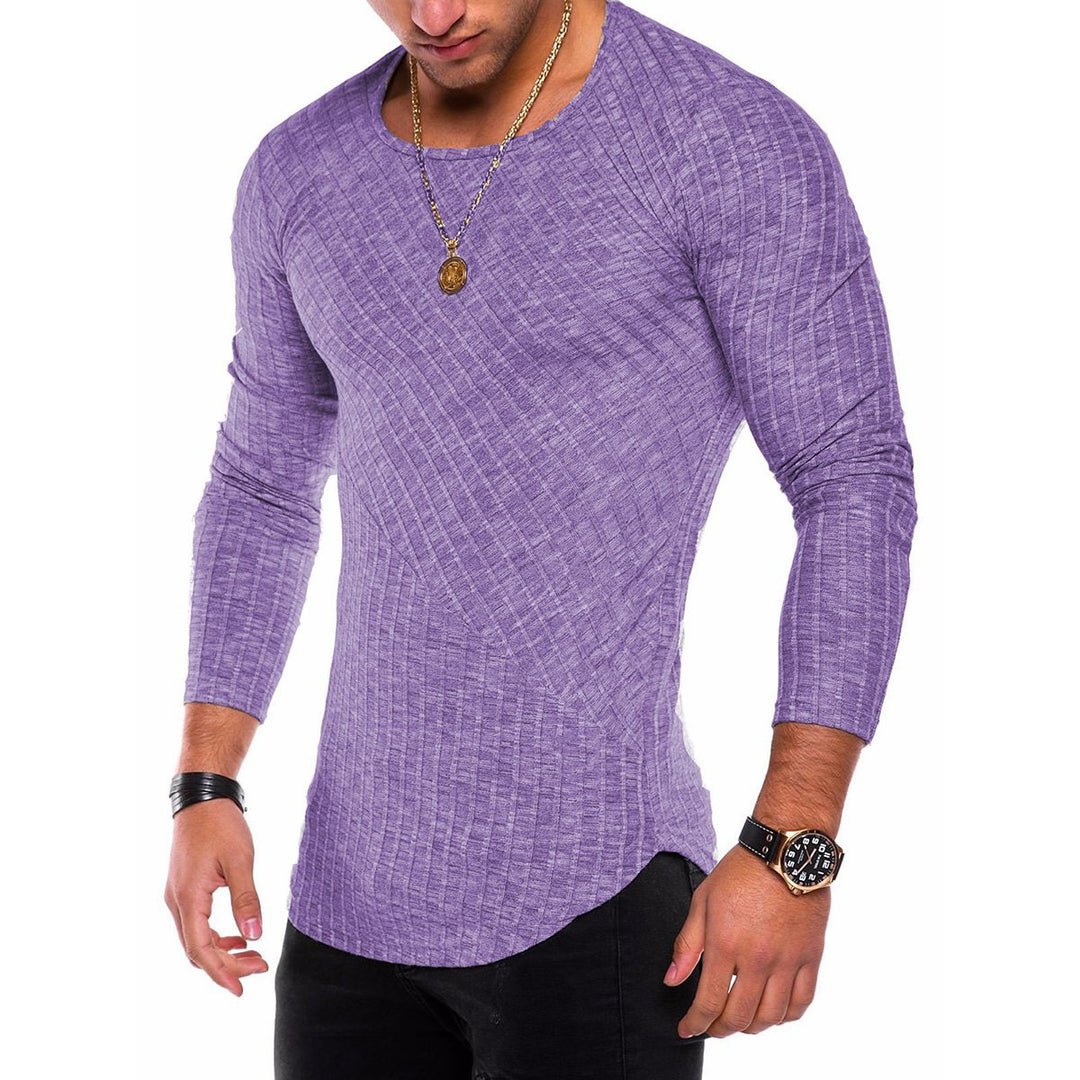Men's long-sleeve shirt with textured surface Lune London
