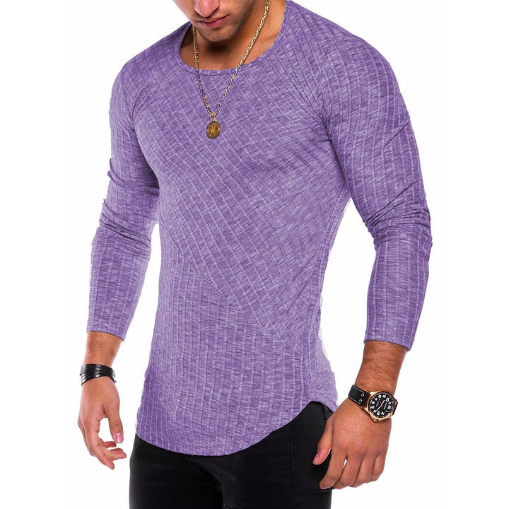 Men's long-sleeve shirt with textured surface Lune London