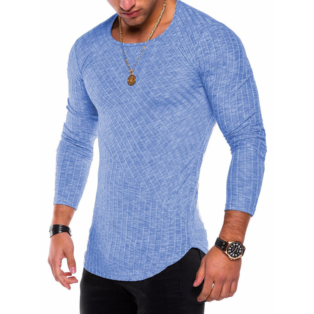 Men's long-sleeve shirt with textured surface Lune London