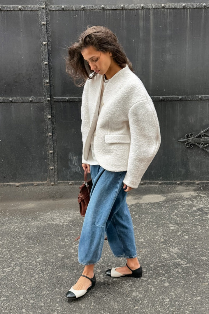 Lune London | Wool V Neck Jacket