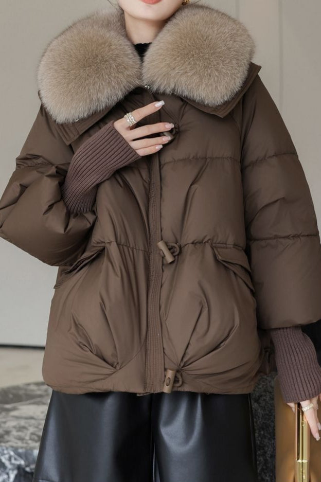 Lune London | Reversed Cropped Puffer Jacket