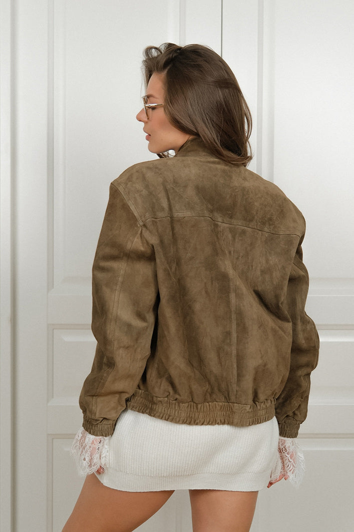Lune London | Khaki Suede Jacket