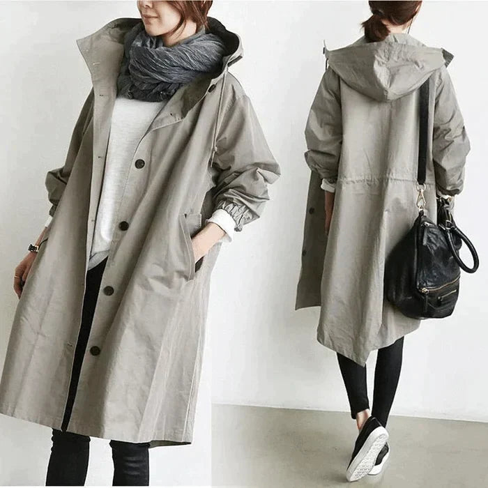 Lune London | Oversized Hoodie Windbreaker Rain Jacket