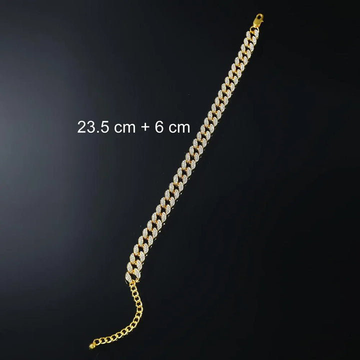 Lune London | Cuban Chain Around the Ankle
