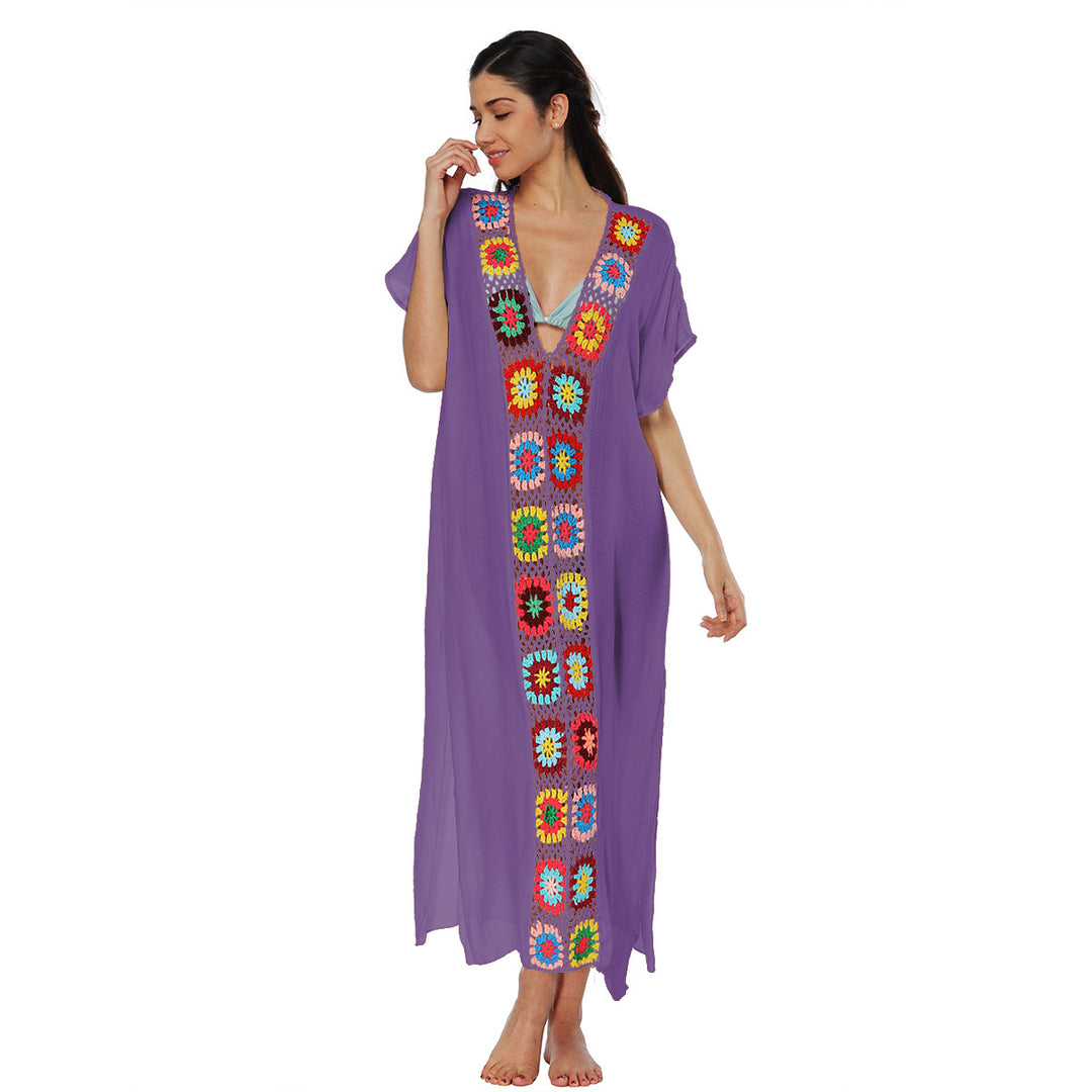 Bohemian-Inspired Crochet Summer Dress for Women Lune London
