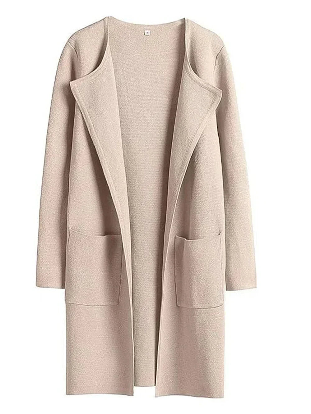 Lune London | Coat - Loose Fit - Knee Length - Wide Lapel - Minimalist Design
