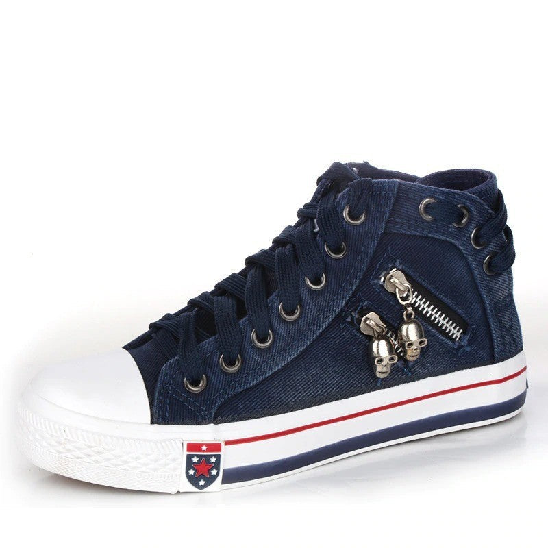 Lune London | Breathable High Top Sneakers for Women in Plus Size