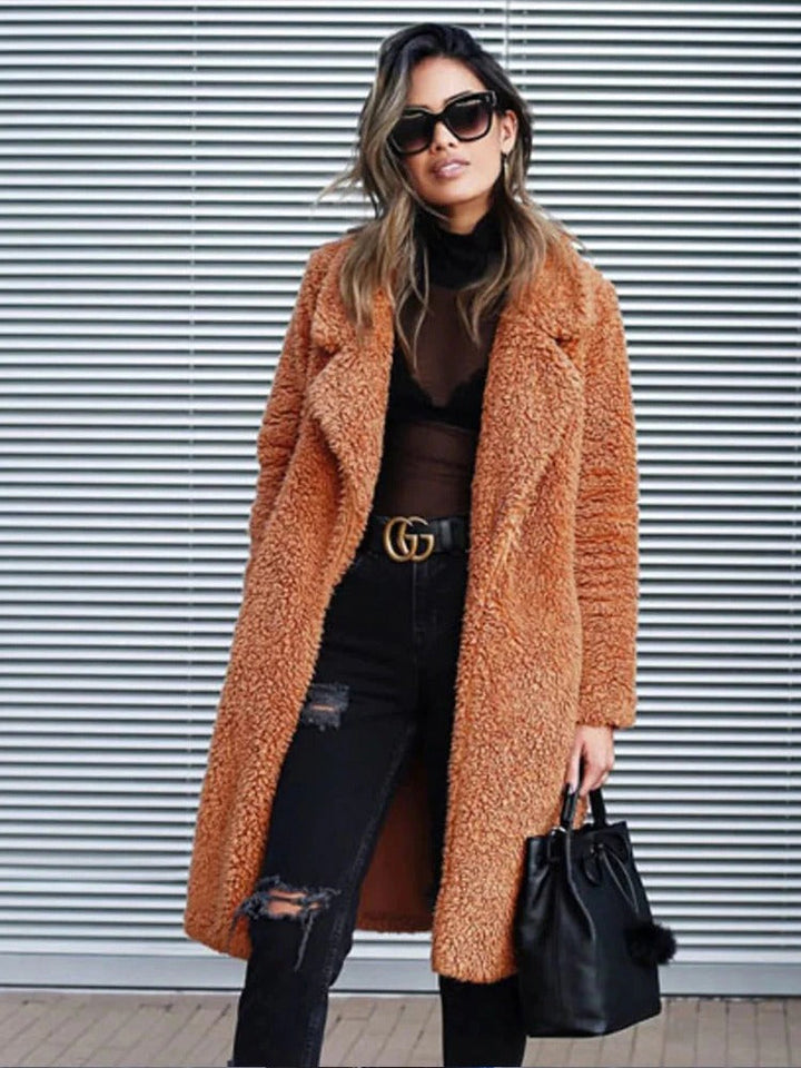 Lune London | Trendy Warmer Longer Teddy Coat for Women