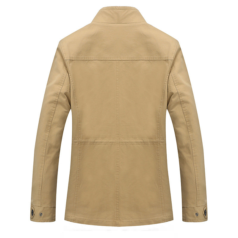 Trendy transition jacket for men with practical pockets Lune London