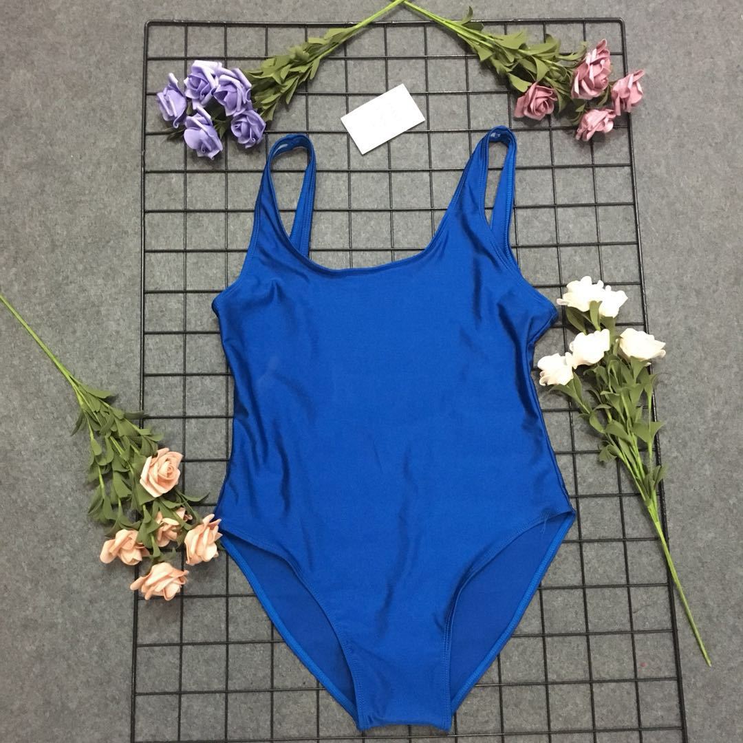 Classic one-piece swimsuit with high back Lune London for women