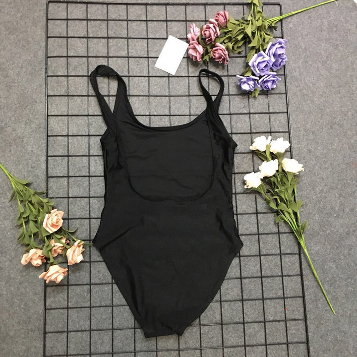 Women High Neck One Piece Swimsuit Lune London