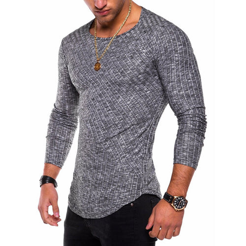 Men's long-sleeve shirt with textured surface Lune London