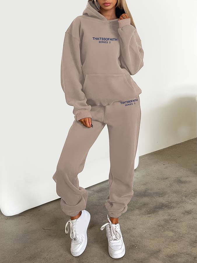 Lune London | Two-Piece Loungewear Set with Print