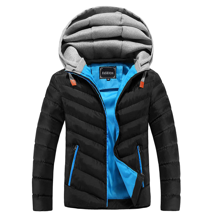 Men's hooded jacket lined with high thermal insulation Lune London