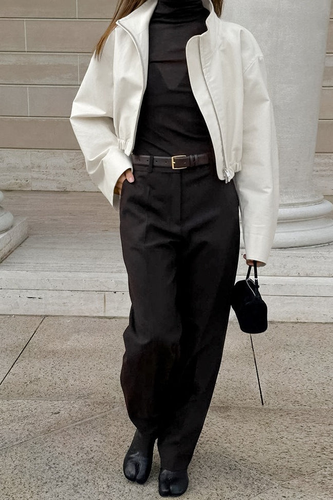 Lune London | Minimalist White Trench Coat