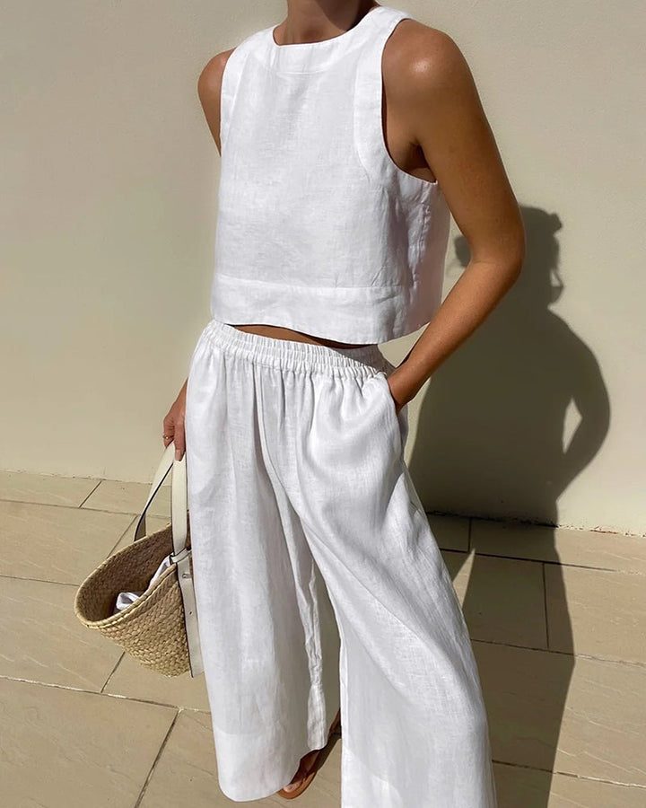 Lune London | Two-piece linen set