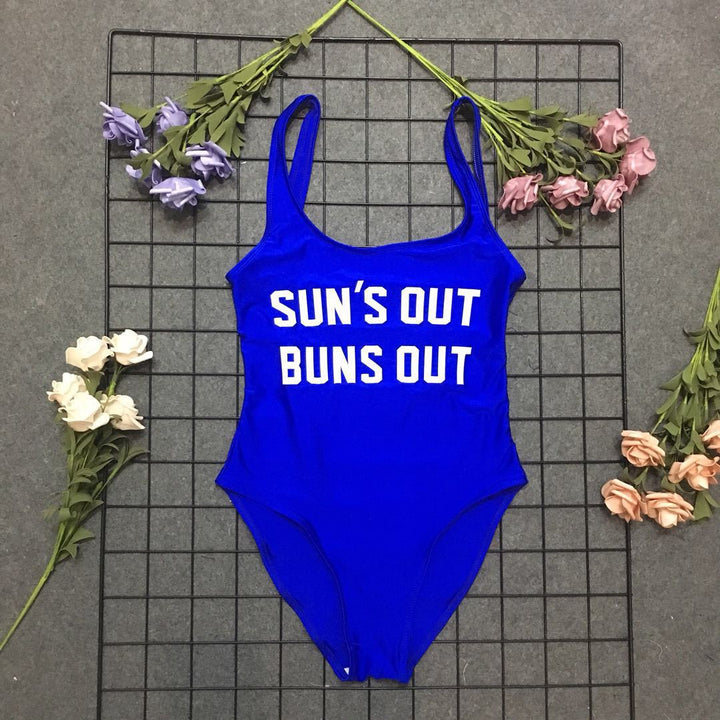 Women Fun Statement One-piece Swimsuit Lune London
