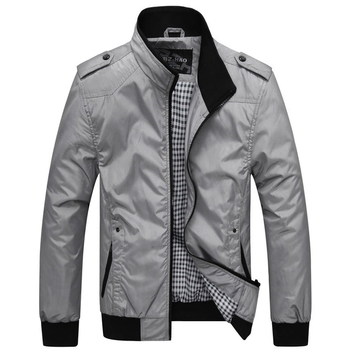 Modern transition jacket for men with practical zip pockets Lune London