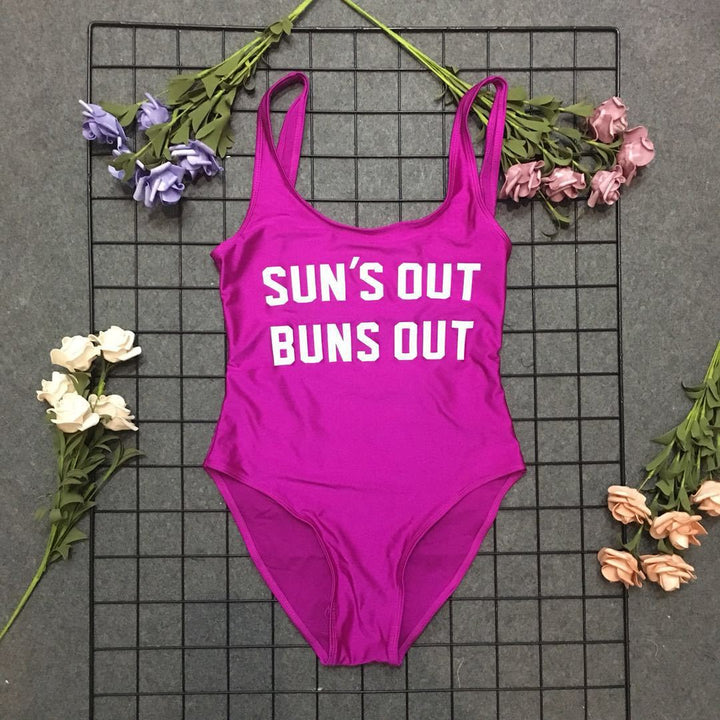 Women Fun Statement One-piece Swimsuit Lune London