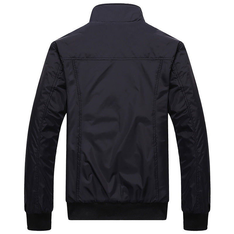 Modern transition jacket for men with practical zip pockets Lune London