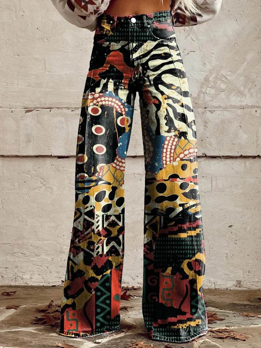 Lune London | Pantalon décontracté à jambe large