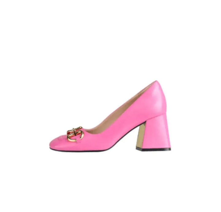 Lune London | Women's Retro Shoes with High Heels and Buckle - Timeless Elegance and Style