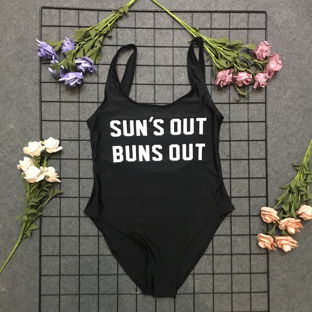 Women Fun Statement One-piece Swimsuit Lune London
