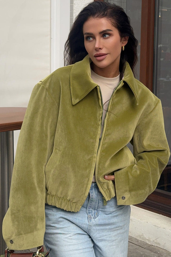 Lune London | Velours Collar Jacket