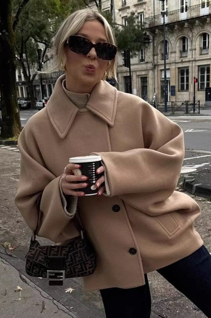Lune London | Fit Short Wool Blend Jacket