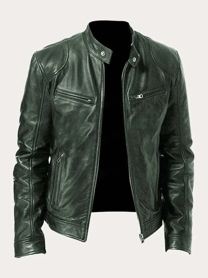 Lune London | Men's Classic Leather Jacket