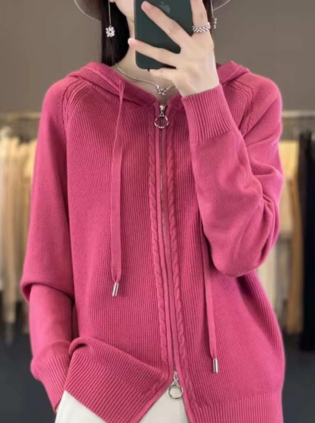 Chic und Stil | Hooded cardigan