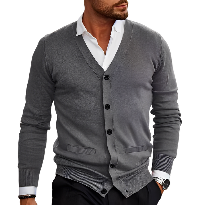 Lune London | Casual Cotton Cardigan with Buttons for Men