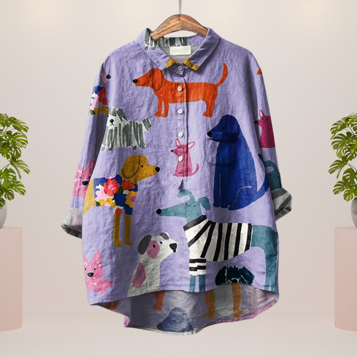 Lune London | Exclusive Women's Shirt with Art Print