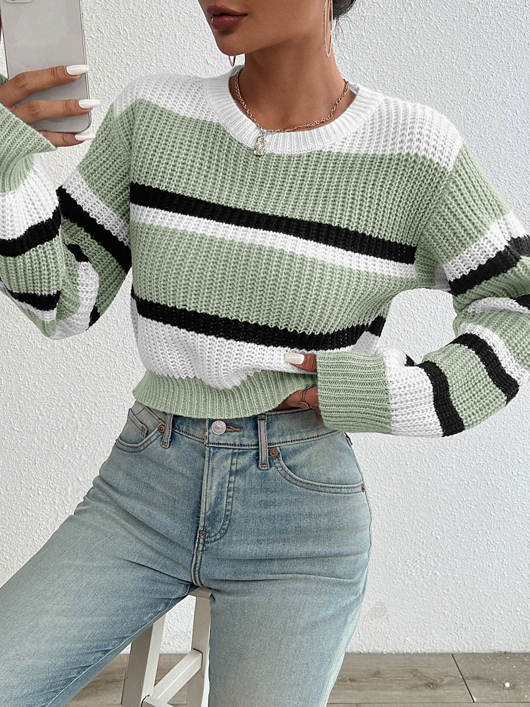 Lune London | Knit Crew Neck Sweater