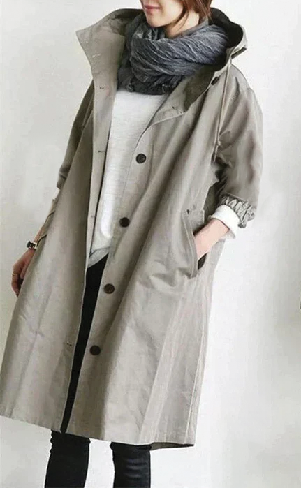 Lune London | Hooded Trench Coat