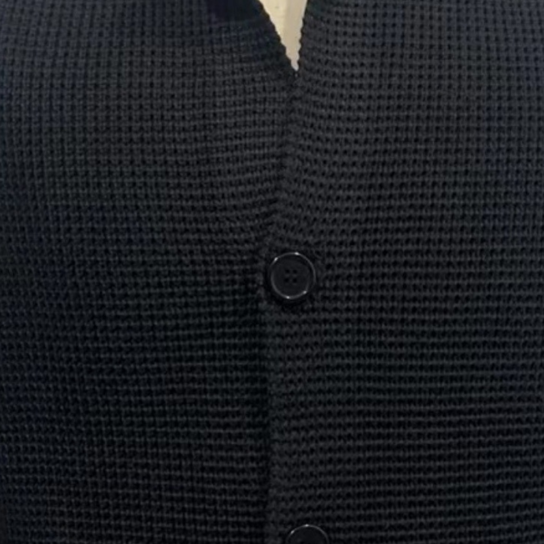 Lune London | Vest - Classic cardigan for business and leisure, elegant comfort