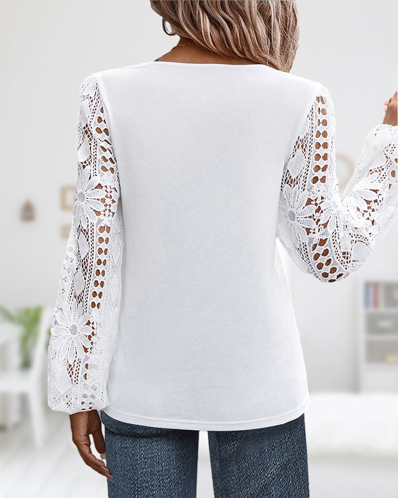 Lune London | Blouse with Lace