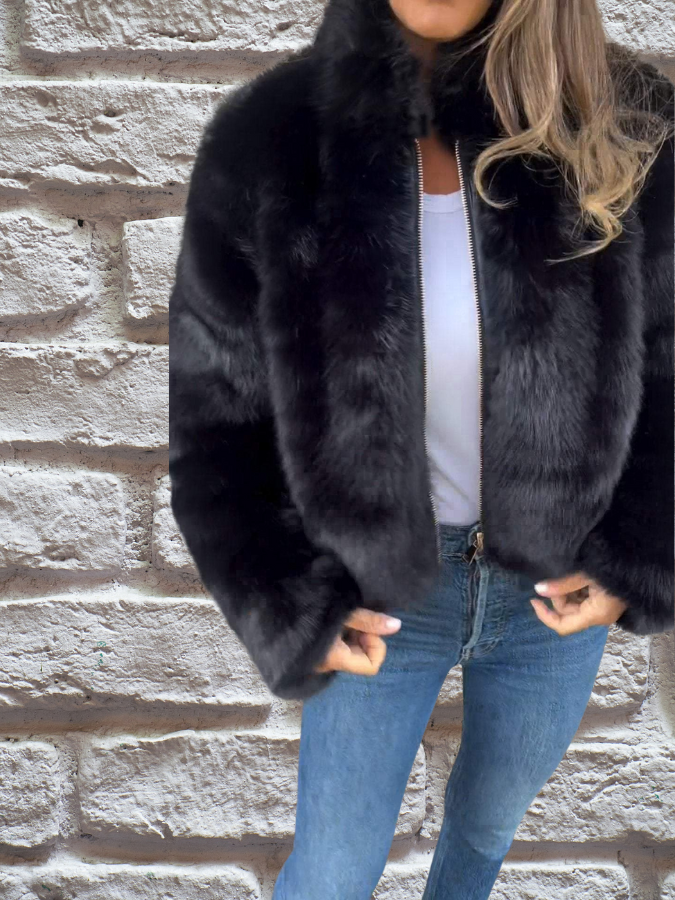 Lune London | Women's Velvet Jacket Soft Plush Fabric