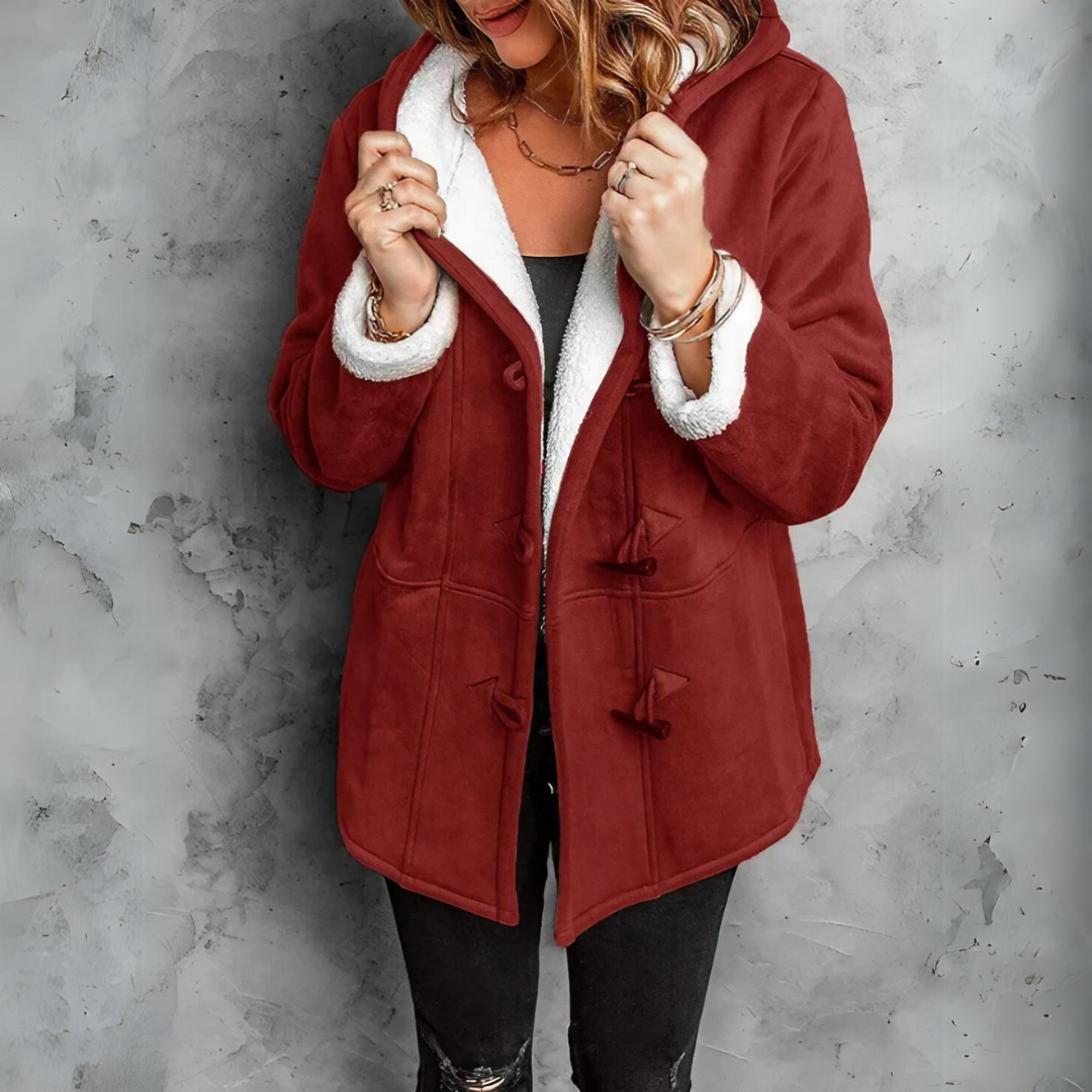 Chic und Stil | Women's Hooded Jacket : Comfy 2024