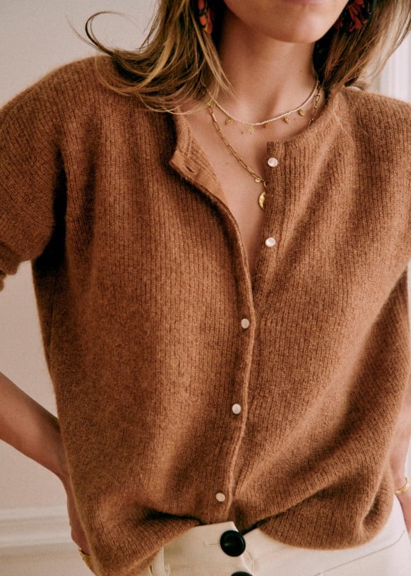 Lune London | Cozy chunky knit cardigan sweater